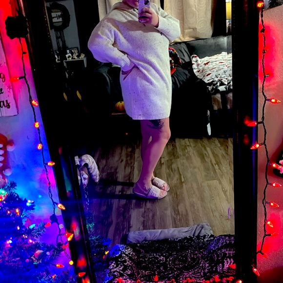 Super cozy, long warm sweater dress - Picture 6 of 6